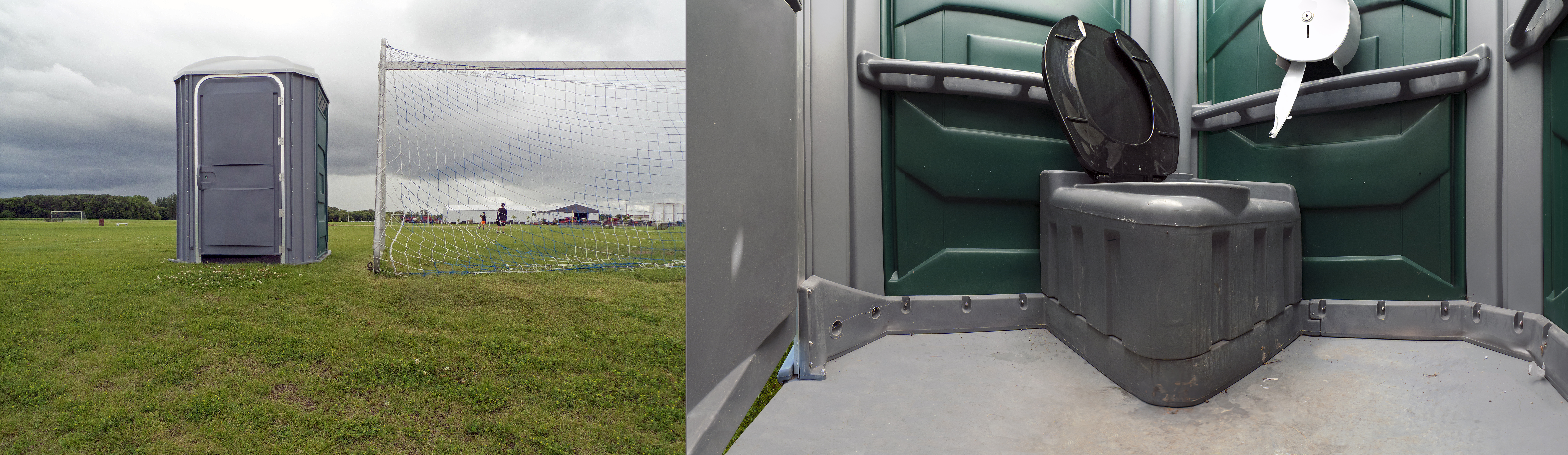 34R. Aug. 12, 2016 - Dauphin, MB. Porta Potty Richard Holden